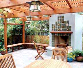 Extend you living area with a garden living room