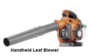 handheld blower for cleaning out leaves