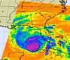 Hurricane map