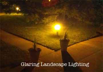 bright landscaping light
