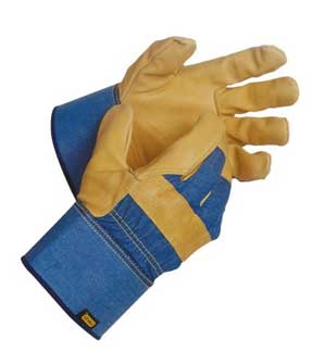 leather garden gloves