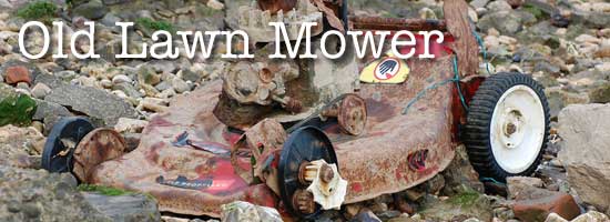 old lawn mower