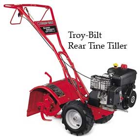 Large Rear Tine tiller by Troy-Bilt
