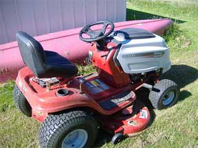 riding mower